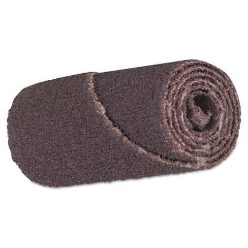 Merit Abrasive Cartridge Roll, Aluminum Oxide, 1/4" Arbor, Roll 3/4" Diameter x 1-1/2" Length, Grit 120 (Pack of 25) in Saudi Arabia