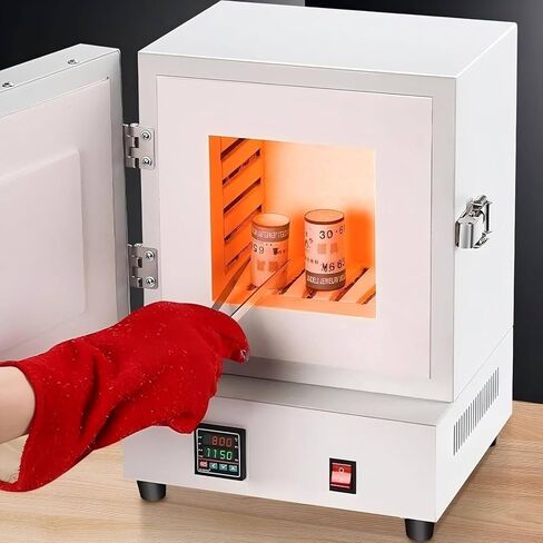 فرن مختبر السيراميك الكهربائي، فرن صهر المعادن بدرجة حرارة 1150 درجة مئوية، طباخات كهربائية مع تحكم متكامل في البرنامج، لتطبيقات درجات الحرارة العالية in Kuwait