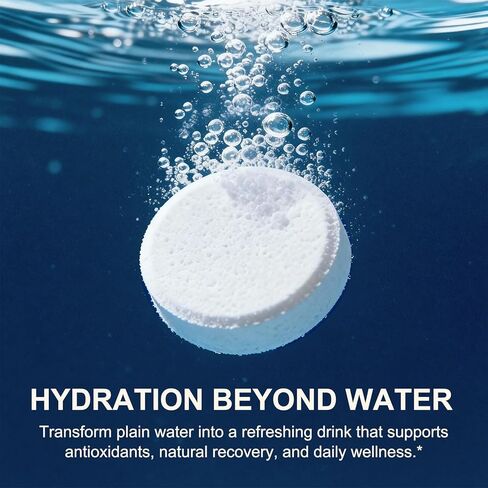 Hydrogen Water Tablets with Magnesium,Hydrogen Tablets for Drinking Water,Antioxidant and Cellular Health Support, H2 Molecular Tabs,90 Tablets in Saudi Arabia