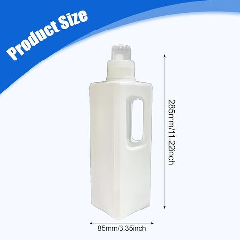 موزع صابون الغسيل، موزع صابون بسعة 1.25 لتر، صندوق تخزين منظم سائل للمنزل in Kuwait