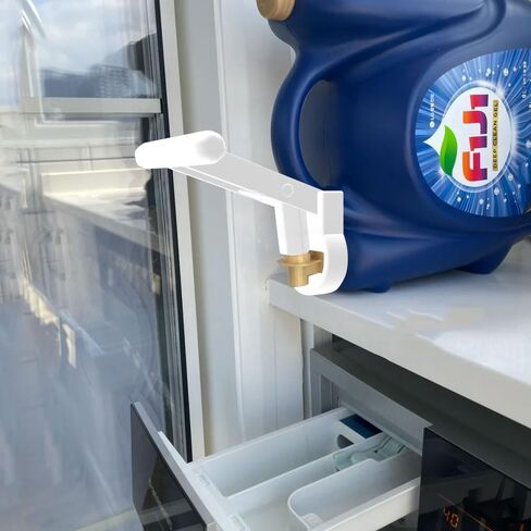 Lever-Activated Laundry Detergent Dispenser, PLA Material, Pull-Switch Style Design, Indoor Use, Force-Reducing Mechanism for Elderly, Children in Kuwait