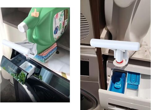 Lever-Activated Laundry Detergent Dispenser, PLA Material, Pull-Switch Style Design, Indoor Use, Force-Reducing Mechanism for Elderly, Children in Kuwait