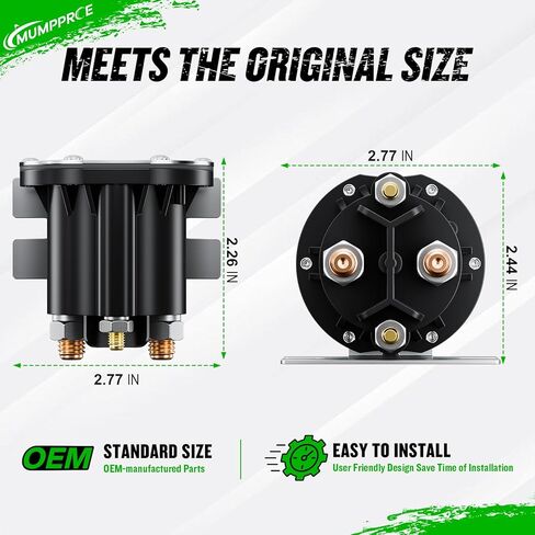 مرحل الملف اللولبي 48 فولت من EZGO، الملف اللولبي لعربة الجولف للكهرباء EZGO TXT 2010-up وجميع عربة الجولف 48 فولت MPT 800/1000، OEM#612711 in Kuwait
