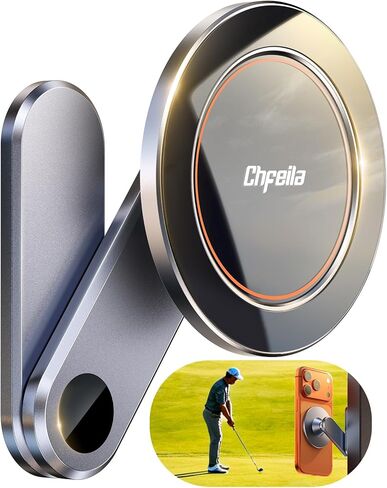 Chfeila Magnetic Golf Cart Phone Holder [One Hand 360° Adjustable & 36X Strong Magnets] Golf Cart Phone Holder for iPhone 17-12, Golf Accessories Gifts for Men Dad Husband, Fits EZGO Yamaha Club Car in Kuwait