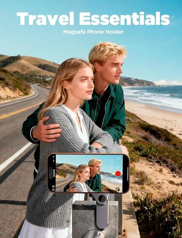 Chfeila Magnetic Golf Cart Phone Holder [One Hand 360° Adjustable & 36X Strong Magnets] Golf Cart Phone Holder for iPhone 17-12, Golf Accessories Gifts for Men Dad Husband, Fits EZGO Yamaha Club Car in Kuwait