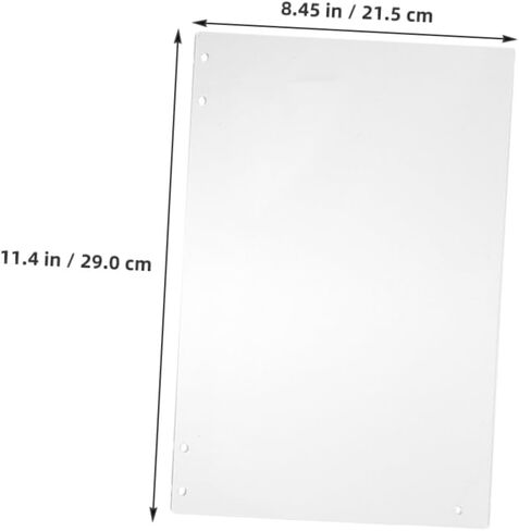 Popcorn Machine Door Panel Replacement 2-Pack Clear Thickened Pvc Protective Panels for Commercial Popcorn Makers 11.41X8.46 Inch Accessory in Saudi Arabia