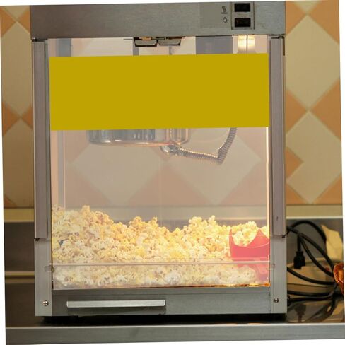 Popcorn Machine Door Panel Replacement 2-Pack Clear Thickened Pvc Protective Panels for Commercial Popcorn Makers 11.41X8.46 Inch Accessory in Saudi Arabia