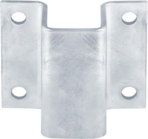 heneng 2 Pcs 2" Boat Trailer Hat Bracket for V‑Guides, Y‑Guides & Bunk Supports, Fits 3" Crossmembers, Hot Dipped Galvanized Steel, 3/16" Thick in Saudi Arabia