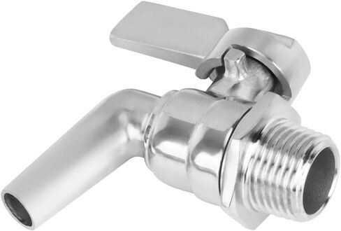 صنبور موزع البيرة، حنفية صنبور قابلة للتعديل من الفولاذ المقاوم للصدأ لمشروبات النبيذ المنزلية، رائعة للشاي والماء والعصائر والتشغيل بيد واحدة والصحة والبيئة والعمل in Kuwait