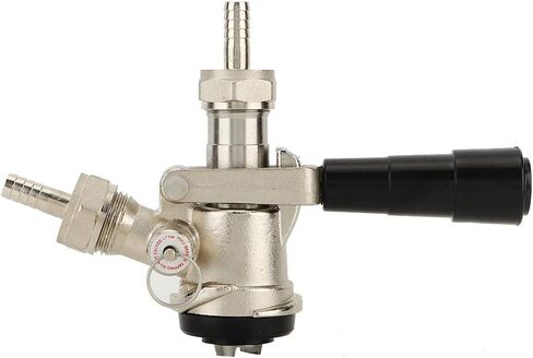 Fdit D System Sankey Keg Coupler 304 الفولاذ المقاوم للصدأ التحقيق النحاس الجسم البيرة الحنفية موزع مع 50PSI صمام تخفيف الضغط لبراميل المشروب الشمالية in Saudi Arabia