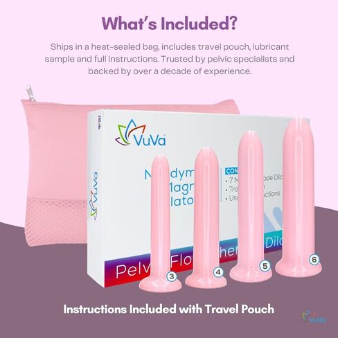 حجم 3،4،5،6 مجموعة موسعات مهبلية مغناطيسية نيوديميوم مكونة من أربعة - مصنوعة في الولايات المتحدة الأمريكية خالية من مادة BPA مع مغناطيس. بلاستيك من الدرجة الطبية. 5002ME-3 in Kuwait