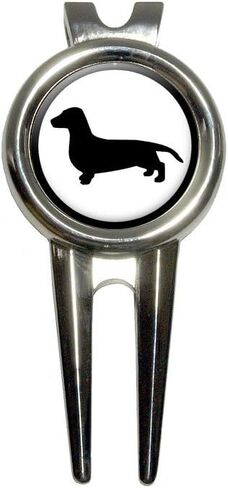 GRAPHICS & MORE Dachshund - Weiner Dog Golf Divot Repair Tool and Ball Marker in Saudi Arabia