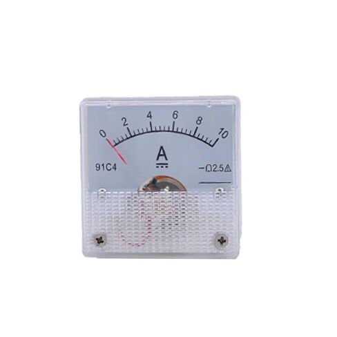 91C4 DC Ammeter Pointer Milliammeter 50mA 500mA 1A 2A 50A/75mV Shape 45 * 45mm 1Pcs(5A) in Saudi Arabia