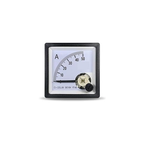 99C1 DC 10V Analog Ammeter 50A 100A Pointer Converter Instrument CP48 SQ48 YT48 1Pcs(1000A-10V) in Saudi Arabia