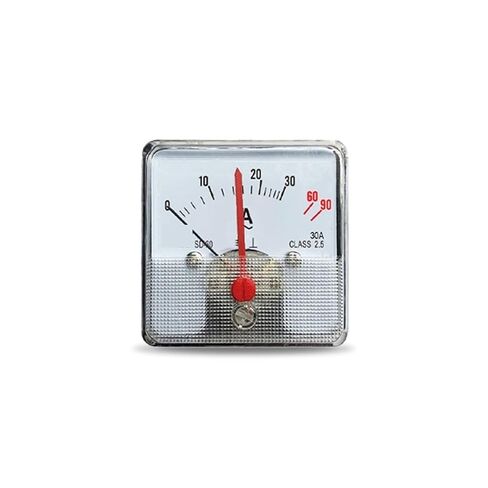 SD60 Dual-Pointer Ammeter 30/5A (for Current Transformer) 90A Overload Red Pointer with 3X Damping Pointer-Type Meter 1Pcs(AC 30A 90A) in Saudi Arabia