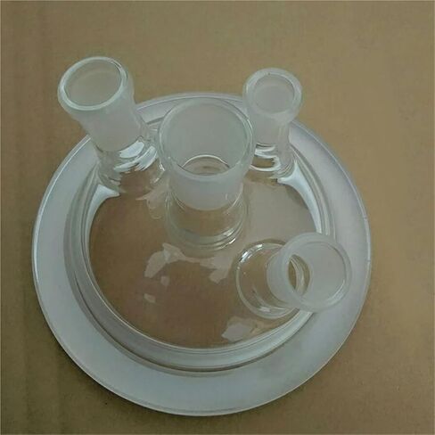 غلاية تفاعل مفاعل زجاجي للمختبر، ثلاثة أو أربعة رقاب، دورق تفاعل زجاجي ثابت (غطاء 24 × 24 × 24 × 24) in Kuwait