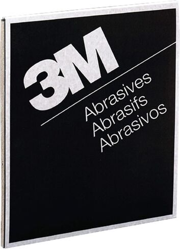 3M 02004 ملاءة حبيبات 320A مقاس 9 بوصة × 11 بوصة، (50 ورقة لكل كم) - حافظة مكونة من 10 كم in Saudi Arabia