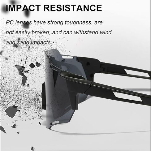 Cycling Sunglasses for Men Women, Polarized Sports Sunglasses, Sports Sunglasses for Running Fishing Biking, Youth Baseball Sunglasses in Saudi Arabia