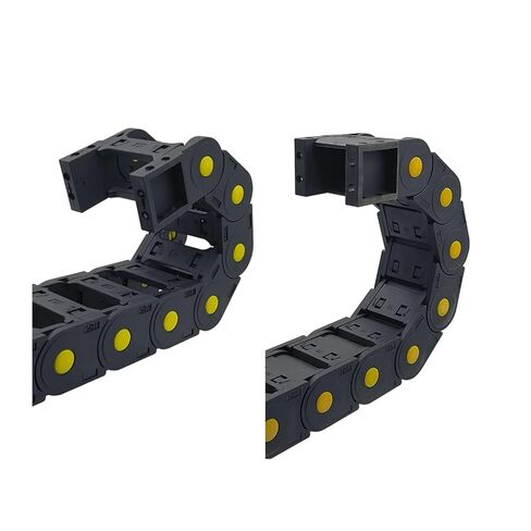 20x25 20x38 20x50 20x57 20x70 20x77 20x103mm Nylon Mochine Towline Cable Chain Non-Opening Enclosed Drag Chain 1M(125mm,20x103 mm,Non-Opening) in Kuwait