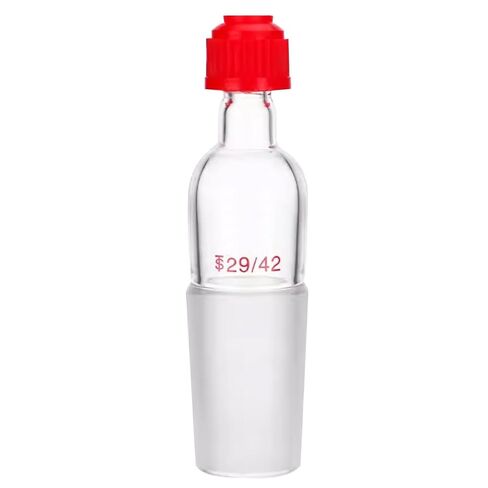 Lab Glass Thermometer Inlet Adapter for Distillation Apparatus Thermometer Adapter with 34/35 Inner Joint Laboratory Chemistry Glassware (34/35 Joint) in Saudi Arabia