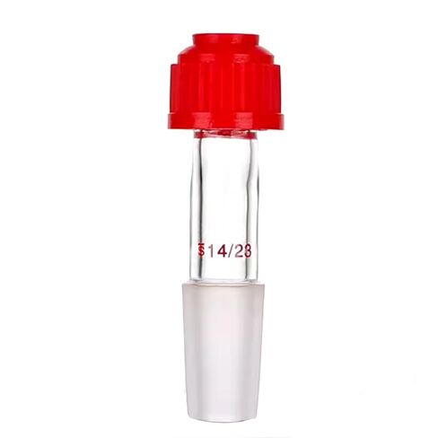 Lab Glass Thermometer Inlet Adapter for Distillation Apparatus Thermometer Adapter with 34/35 Inner Joint Laboratory Chemistry Glassware (34/35 Joint) in Saudi Arabia