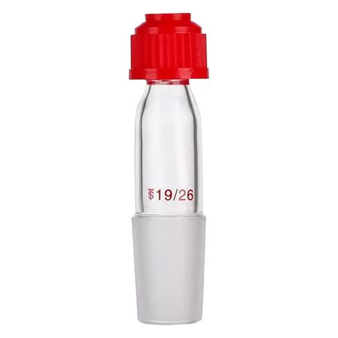 Lab Glass Thermometer Inlet Adapter for Distillation Apparatus Thermometer Adapter with 34/35 Inner Joint Laboratory Chemistry Glassware (34/35 Joint) in Saudi Arabia