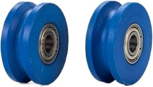 1Pc color polypropylene pulley nylon U-shaped V-shaped H-groove roller sliding door wheel(V6X30X12) in Saudi Arabia