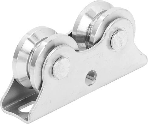 Tyenaza Groove Wheel V Shaped with Bracket 45 Steel for Inverted Track Rolling Sliding Gate in Saudi Arabia