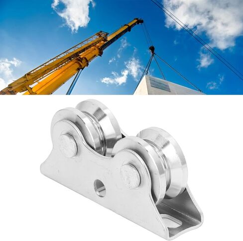 Tyenaza Groove Wheel V Shaped with Bracket 45 Steel for Inverted Track Rolling Sliding Gate in Saudi Arabia