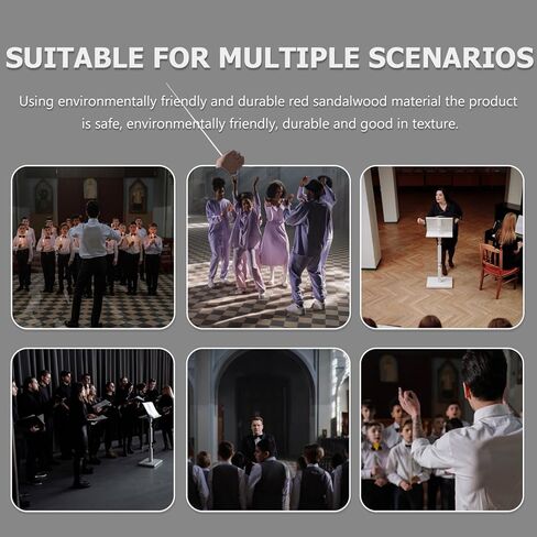 Vaguelly 2pcs Resin Conductor for Senior Marching Band and Orchestra Performance Music Conducting Tool for Concerts and Events in Saudi Arabia