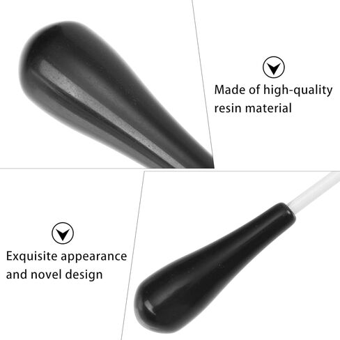 Vaguelly 2pcs Resin Conductor for Senior Marching Band and Orchestra Performance Music Conducting Tool for Concerts and Events in Saudi Arabia