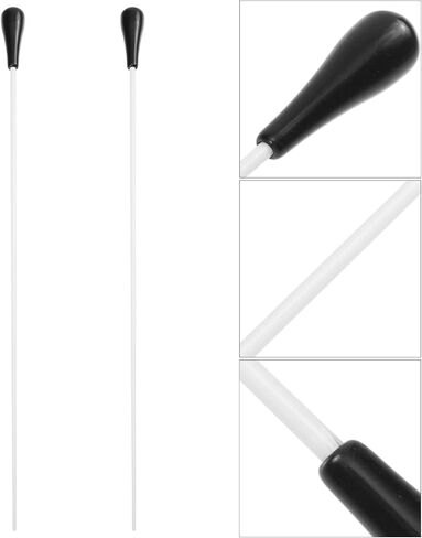 Vaguelly 2pcs Resin Conductor for Senior Marching Band and Orchestra Performance Music Conducting Tool for Concerts and Events in Saudi Arabia