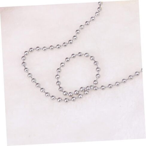 Stainless Steel Napkin Holder with Flexible Clips and Dental Ball Chain Durable Bib Clip for Home Dining and Professional Use Color Random in Saudi Arabia
