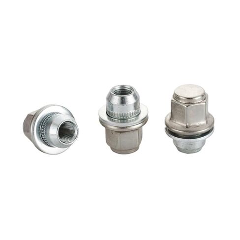 20 Pieces Fits for Thread Size M12x1.25 Chrome Lug Nuts(Chrome 20PCS) in Saudi Arabia