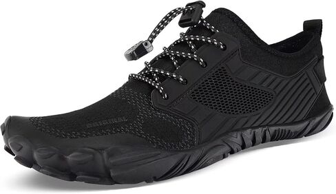 Mens Water Shoes Womens Water Sports Shoes Quick-Dry Aqua Socks Barefoot Beach Swim Shoe BlackWomen5.5Men4 in Saudi Arabia