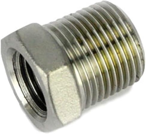 1Pcs KL06552 Craft 304 Stainless Steel Reducer 3/8" to 1/4" Thread Quick Connect Screw Accessories in Saudi Arabia