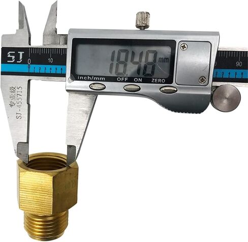 Craft brewing brass connector pressure gauge connector adapter accessories KL01328 in Saudi Arabia