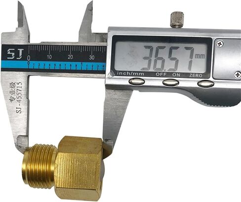 Craft brewing brass connector pressure gauge connector adapter accessories KL01328 in Saudi Arabia
