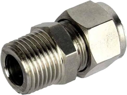 1Pcs 304 Stainless Steel Cooling Coil Straight-Through Terminal Fitting KL02004 KL01991(14mm) in Saudi Arabia