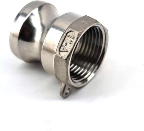1Pcs Craft Beer Stainless Steel 316 Tie Rod Connector Type A to 1 Inch Female Thread Home Brewing Beer Accessories(D) in Saudi Arabia