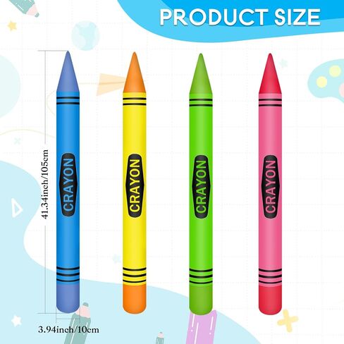 بالون عملاق قابلة للنفخ - يعود إلى زينة بالونات المدارس - لوازم الحفلات والهدايا - (4Crayons) in Kuwait