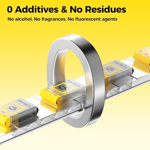 Travel Essentials Wipes, 99.5% Water Hypoallergenic for Sensitive Skin, Resealable Packs, Thick & Durable, On-the-Go Wet Wipes for Travel, Flight & Car, 42 Count (6 Packs of 7) in Saudi Arabia