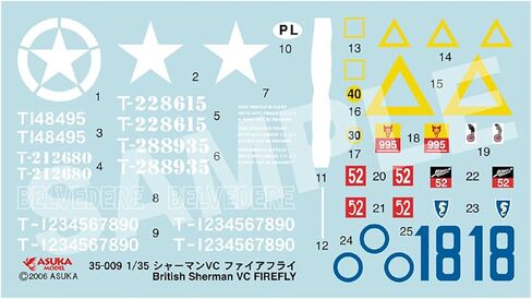 Model 1/35 Sherman VC Firefly Plastic Model 35-009 in Kuwait