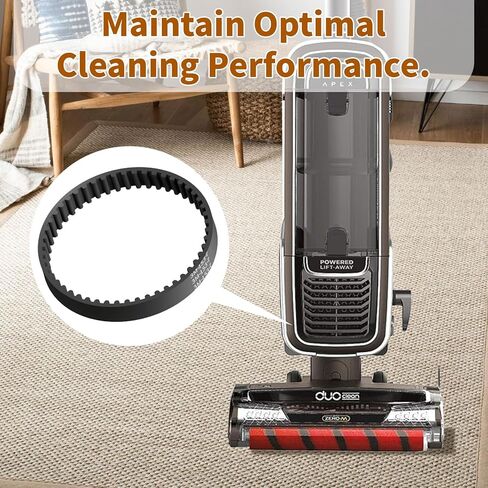 Replacement Vacuum Belts for Shark APEX: 3M-153-7 Soft Front Roller Belts for Shark Vertex Ultralight Vacuum Cleaner AZ1002 AZ1000 AZ2002 AZ2000 AX952 ZU782 ZS360 ZS362 LA502 LA500 LA455 UV850 2-Pack in Kuwait