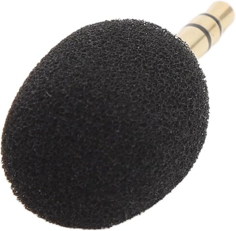 Mini Microphone,Mini Condenser Microphone with High Sensitivity,3.5mm Audio Connector,Noise Reduction Microphone for Voice Recording, Chatting and Singing in Saudi Arabia