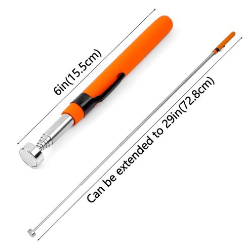 Telescoping Magnetic Pickup Tool with 8lb Pull Force, Sink Sticks Extendable Up to 29in, Pick Up Sticks with Extra Strong Magnet and Non-Slip Handle in Saudi Arabia