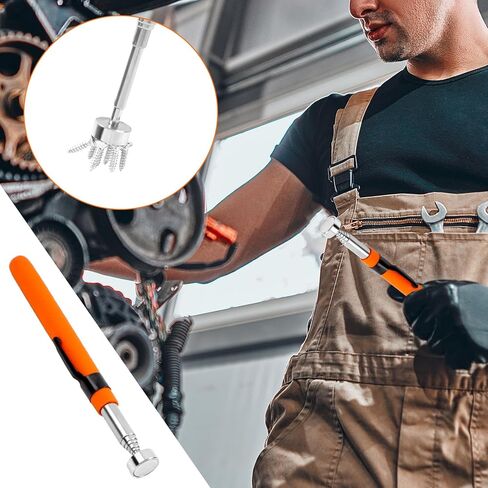 Telescoping Magnetic Pickup Tool with 8lb Pull Force, Sink Sticks Extendable Up to 29in, Pick Up Sticks with Extra Strong Magnet and Non-Slip Handle in Saudi Arabia