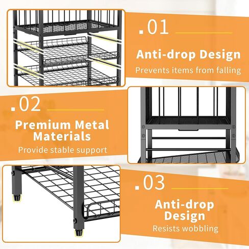 رف عرض الحلوى، منظم الوجبات الخفيفة من 4 طبقات للمنضدة، حامل حقيبة رقائق البطاطس مع إطار حبل مرن، محطة بار الوجبات الخفيفة، رف عرض البيع بالتجزئة للمتجر، حجرة المؤن، المكتب (أسود) in Kuwait