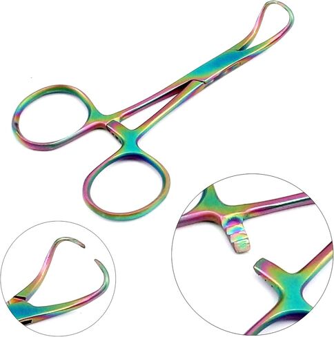 Multi Color Backhaus Towel Clamps 3.5" Economy Grade Stainless Steel By G.S Online in Saudi Arabia