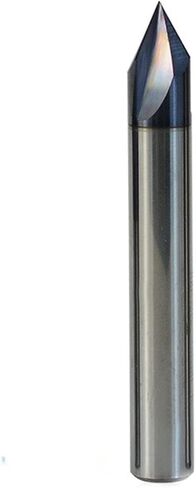 1pcs CNC Carbide Chamfering Milling Cutter 3 Flutes Aluminium Cutter CNC Machine Engraving Router Bit 60 Degree Deburring End Mill(10xD10x60degrees) in Saudi Arabia